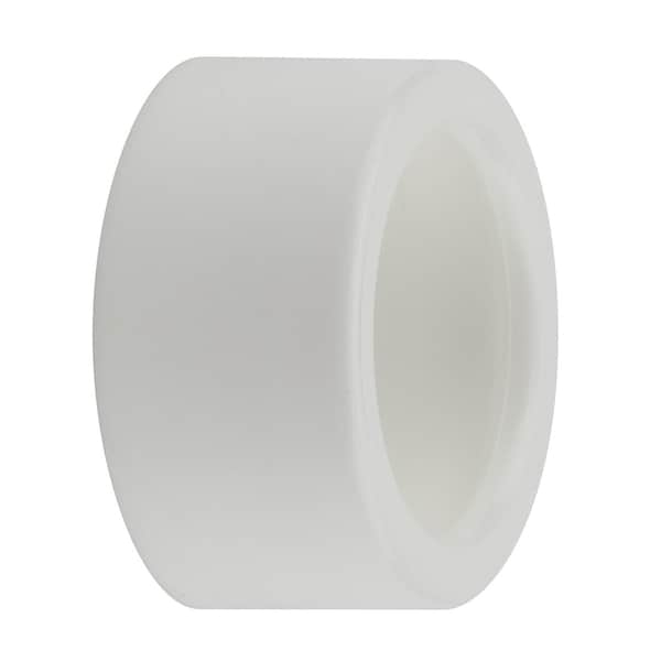 EMT Bushing, 1 in, Snap-On, Polyethylene, White